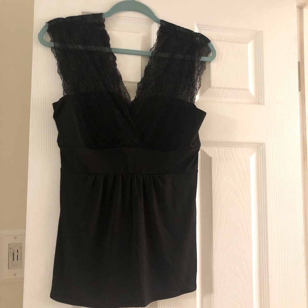 Lacey Black Top